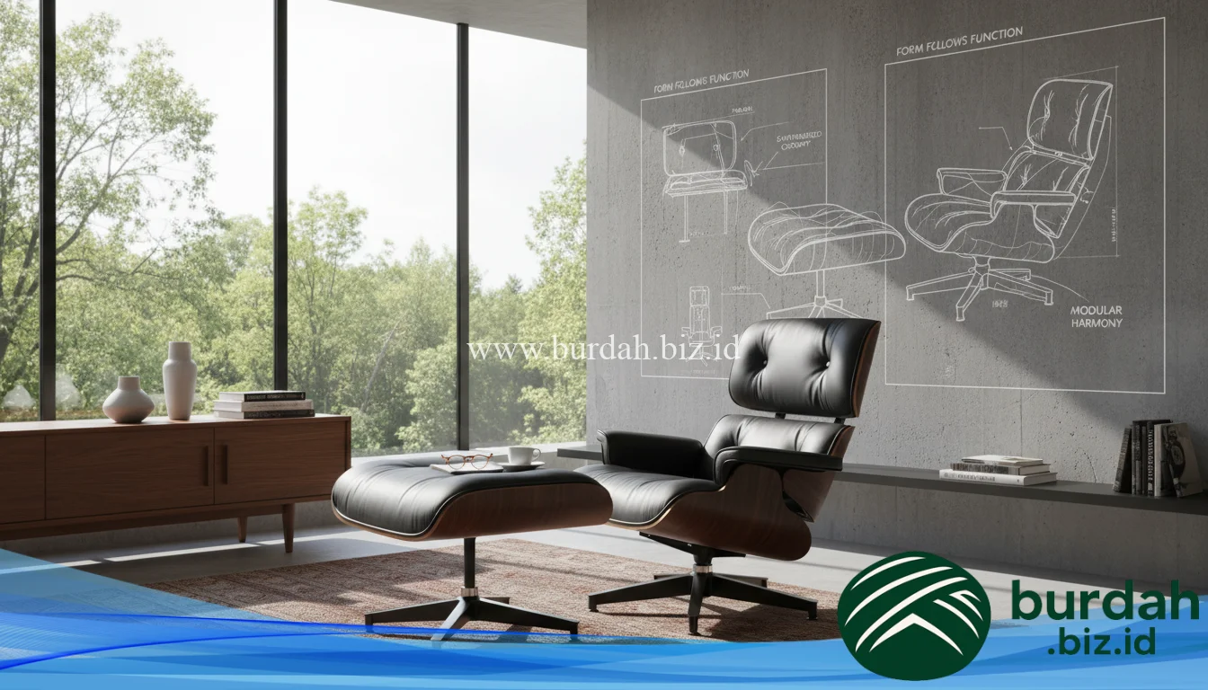 Eames Structural Art - elegant design - The Structural Poetry of the Eames Lounge Chair - Explore hidden engineering - Gemini Auto Post